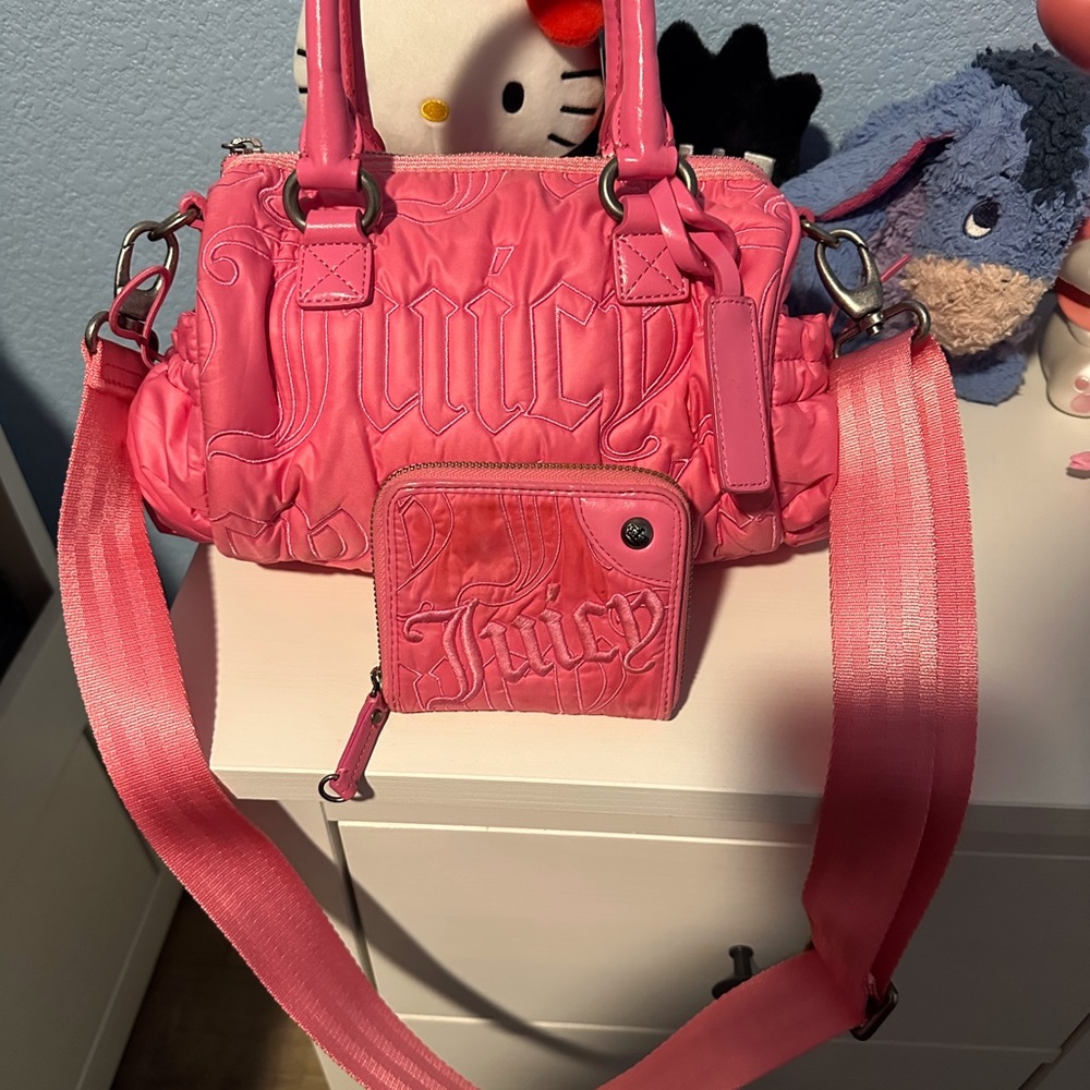 Juicy couture bag and wallet